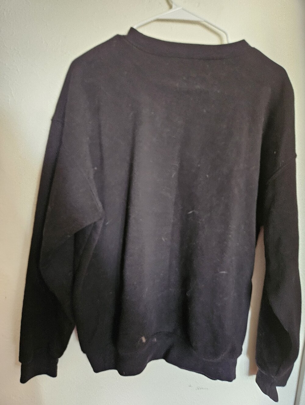 Zenana Outfitters Black Crewneck Sweatshirt with Teal LOCAL Graphic - Picture 3 of 4